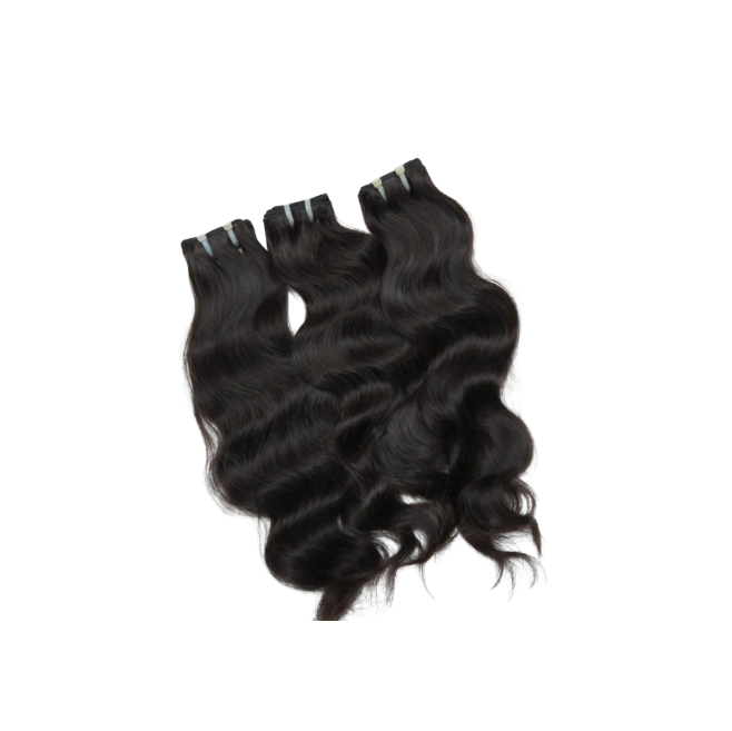 Natural Wavy North Indian Raw Hair
