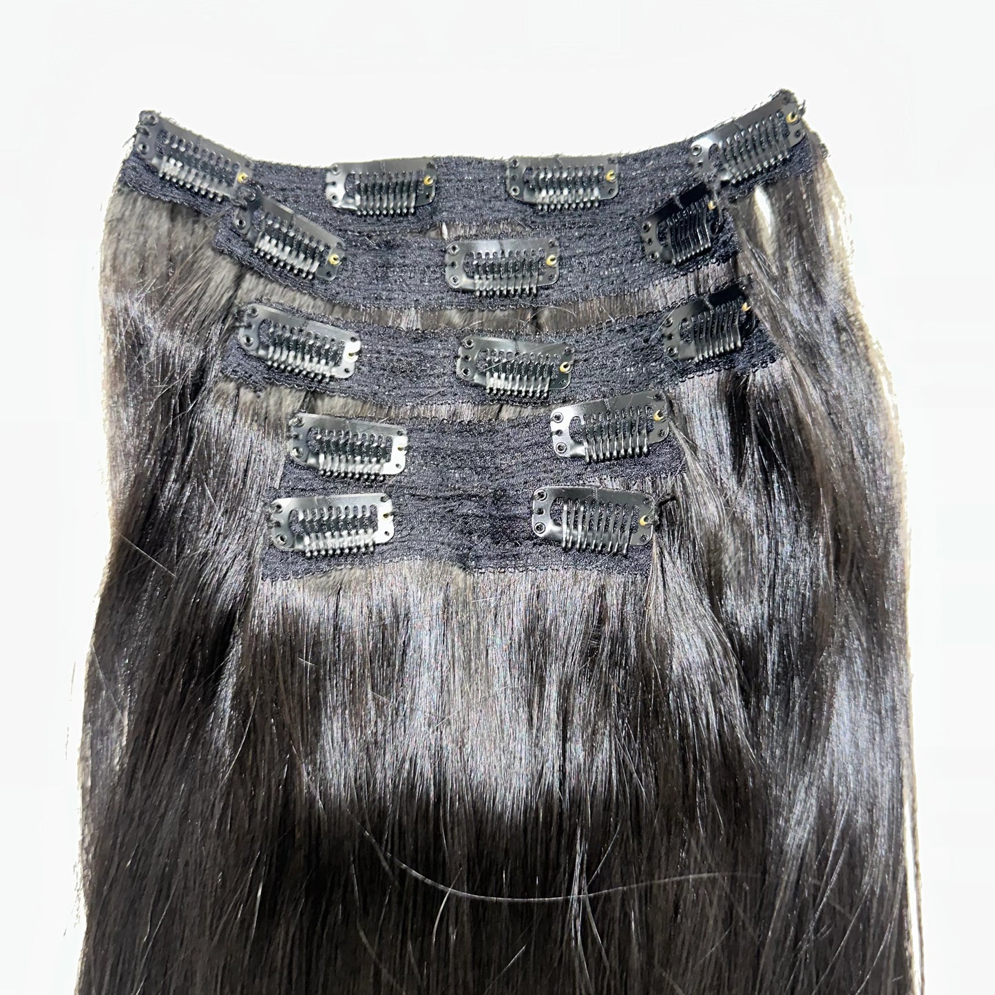 Burmese Hair Classic Straight Clip Hair Extensions (Virgin Hair)