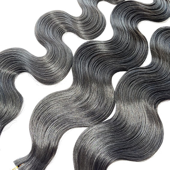 Raw Body Wave Tape In Hair Extensions