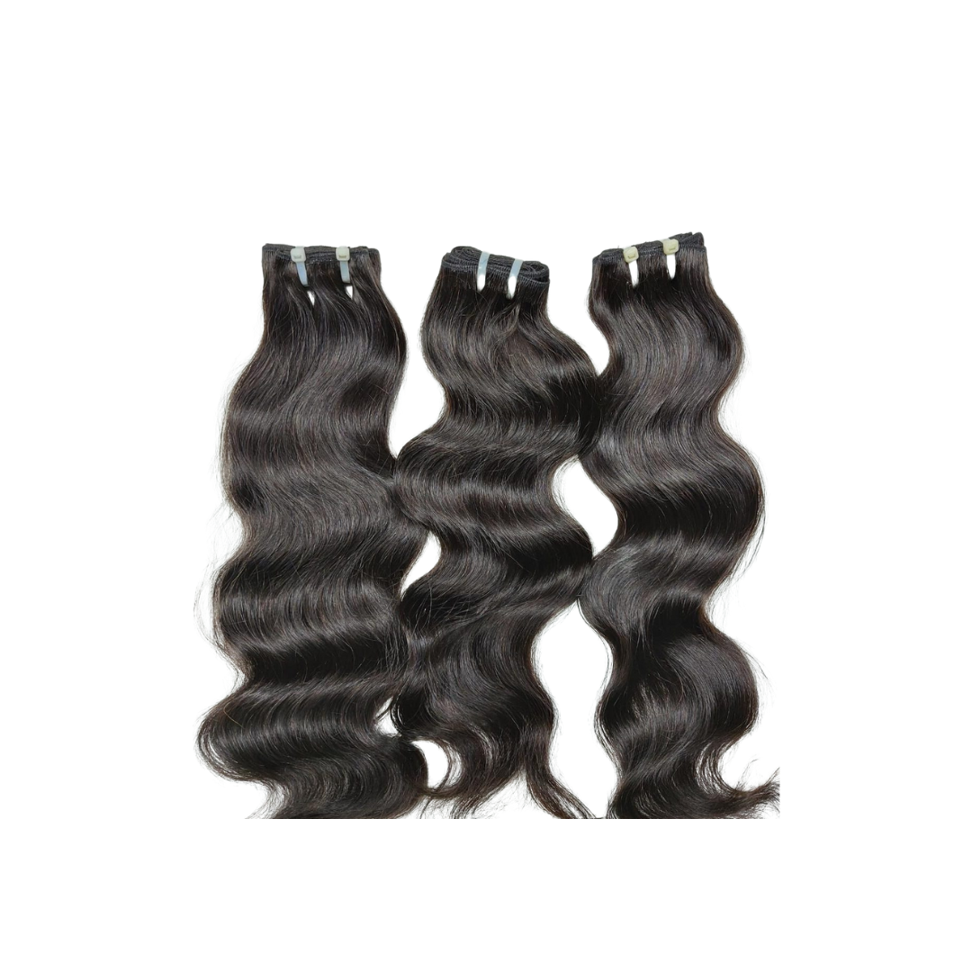 Natural Wavy North Indian Raw Hair