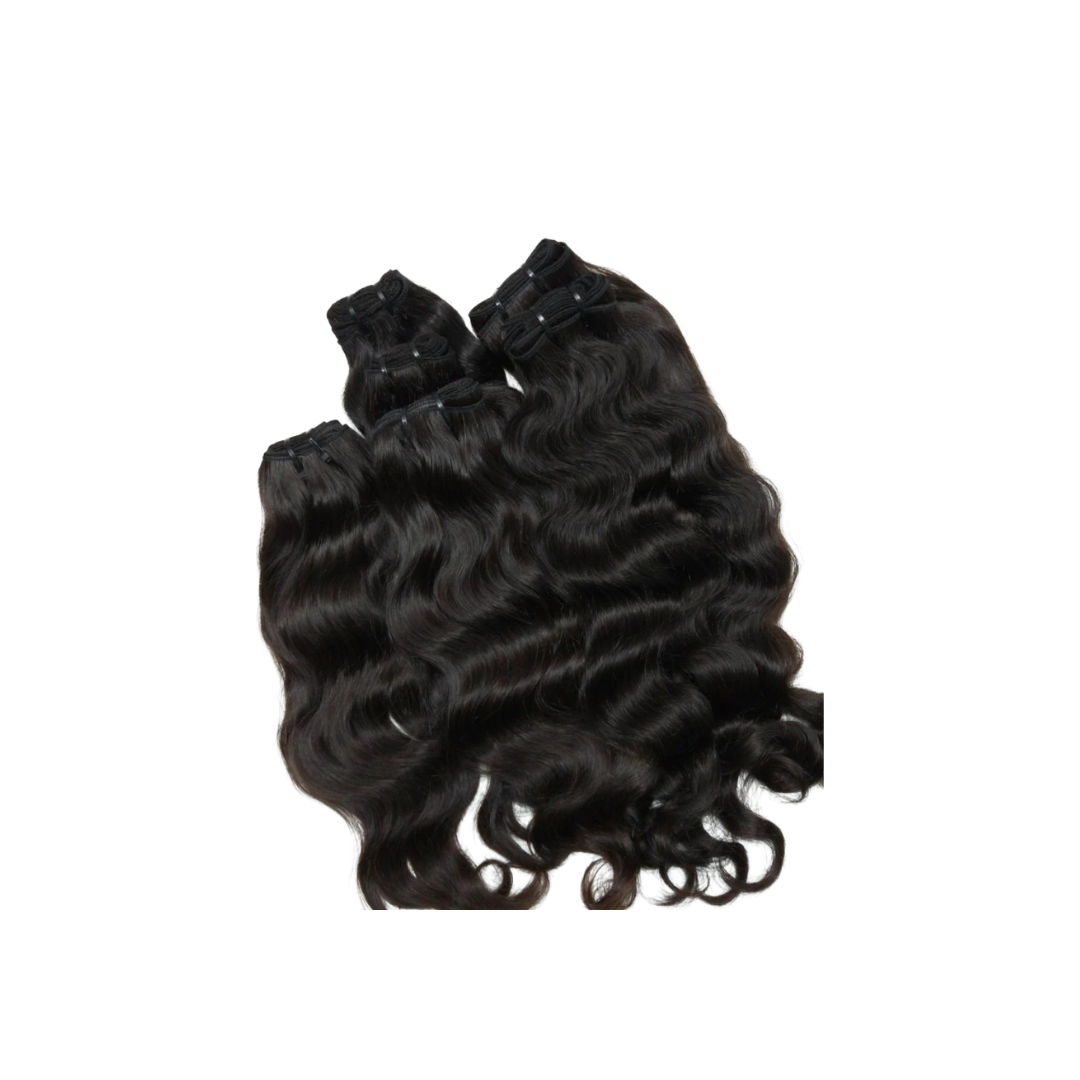 Natural Wavy South Indian Raw Hair