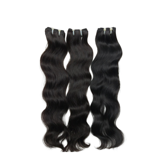 Natural Wavy North Indian Raw Hair